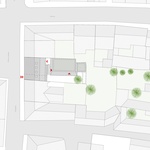 Situace. Zdroj: STUDIO MATĚJ ŠEBEK ARCHITEKTI Situace. Zdroj: STUDIO MATĚJ ŠEBEK ARCHITEKTI