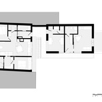 Půdorys 2.NP. Zdroj: STUDIO MATĚJ ŠEBEK ARCHITEKTI Půdorys 2.NP. Zdroj: STUDIO MATĚJ ŠEBEK ARCHITEKTI