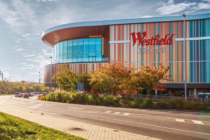 Nákupní a zábavní centra, 1. místo: Westfield Černý Most – Extension II. Zdroj: Unibail–Rodamco–Westfield