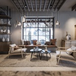 Alpská stodola, která je hotelem, dílnou, prodejnou i degustačním salónkem. Foto: Alex Filz