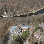 Letecký pohled od jihovýchodu. Foto: Radek Úlehla Letecký pohled od jihovýchodu. Foto: Radek Úlehla