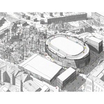 Axonometrie řešení. Zdroj: STUDIO CHYBIK + KRISTOF Axonometrie řešení. Zdroj: STUDIO CHYBIK + KRISTOF