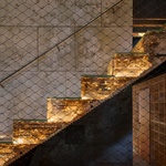 Detail schodišťového tělesa. Foto: BoysPlayNice Detail schodišťového tělesa. Foto: BoysPlayNice