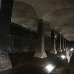 Rekonstrukce historického vodárenského areálu bývalých městských vodojemů Žlutý kopec v Brně. Zdroj: David Prudík architekti, Z cesty poroty CCA. Foto: Ondřej Besperát