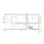 Řez objektem. Zdroj: tudio Plyš