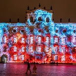 Vánoční výzdoba v Třebíči. Zdroj: Signal Festival a Galerie hlavního města Prahy (GHMP) Vánoční výzdoba v Třebíči. Zdroj: Signal Festival a Galerie hlavního města Prahy (GHMP)