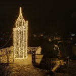 Vánoční výzdoba v Třebíči. Zdroj: společnost Decoled Vánoční výzdoba v Třebíči. Zdroj: společnost Decoled