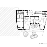 Půdorys 1.NP. Zdroj: Studio XTOPIX architekti, Simona Ledvinková