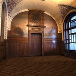 Secesní architektura Josefa Fanty a modernizace nádražní budovy v Praze. Zdroj: Správa železnic, DigiTry Art Technologies