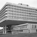 Budova PZO Koospol Praha 1977. Foto: Organizátoři Open House, TIC Brno a Wikimedia
