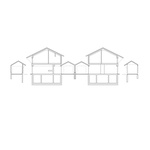 Zahuštění zástavby v praxi ukazuje netradiční bydlení z Německa. Zdroj: Buero Wagner Zahuštění zástavby v praxi ukazuje netradiční bydlení z Německa. Zdroj: Buero Wagner