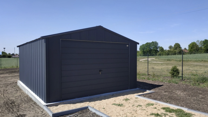 Plechové garáže. Foto Maritom garazeplechove