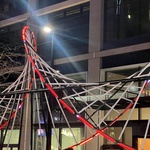 Londýnský Winter Lights Festival na Canary Wharf, foto E. Kopačková Londýnský Winter Lights Festival na Canary Wharf, foto E. Kopačková