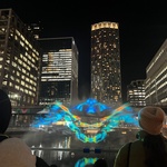 Londýnský Winter Lights Festival na Canary Wharf, foto E. Kopačková Londýnský Winter Lights Festival na Canary Wharf, foto E. Kopačková