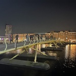 Londýnský Winter Lights Festival na Canary Wharf, foto E. Kopačková Londýnský Winter Lights Festival na Canary Wharf, foto E. Kopačková