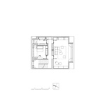 Půdorys 2.NP. Zdroj: STUDIO MIMOSA ARCHITEKTI Půdorys 2.NP. Zdroj: STUDIO MIMOSA ARCHITEKTI