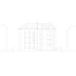 Splněný sen po více než sto letech. Mezi parkem a městem vyrostlo nové bydlení. Zdroj: David Chipperfield, Studio Mark Randel