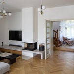 Hlavní obytná místnost 1.NP. Foto: Radek Úlehla