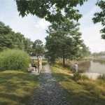 Břehy Staré Moravy v Hodoníně, 1. místo, MAAUS s.r.o.. Vítězné projekty ČKA. Zdroj: Česká komora architektů (ČKA)