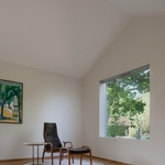 Domeček z Haverdalu. Příjemná rodinná vilka, která se mile snaží být nenápadná. Foto: Anna Kristinsdottir