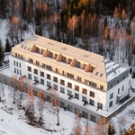 Pohled jihovýchodní letecký. Foto: Matej Hakár