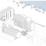 Axonometrie. Zdroj: Studio mar.s architects