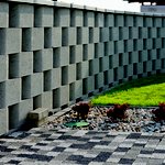 Zajímavého plastického efektu dosáhnete betonovými tvarovkami Rondeblock © Pressbeton