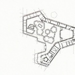 Půdorys 1. NP. Zdroj: Nieto Sobejano Arquitectos