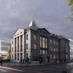 Návrh rekonstrukce školy. Zdroj: Petr Hájek architekti