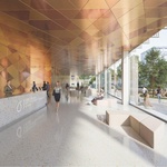 Vizualizace vítězného návrhu budovy VŠCHT. Zdroj: Mangoshake