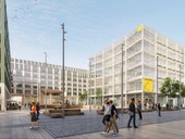 Vizualizace vítězného návrhu budovy VŠCHT. Zdroj: Mangoshake