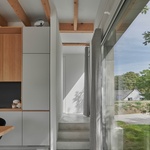 Kaskádový dům na hrázi. Novostavba, která se uměla usadit. Foto: MWA Hart Nibbrig