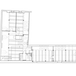 Půdorys původního stavu. Zdroj: STUDIO PLUS ONE ARCHITECTS