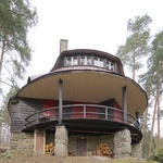 Šafránkova lovecká chata – Architekt Bohuslav Fuchs, Drahonín, ČR, 1939. Foto Adam Štěch