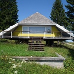 Letní dům Zelt – Architekt Justus Dahinden, Rigi, Švýcarsko, 1952. Foto Adam Štěch 