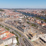 Staveniště Smíchov. Zdroj: Sekyra group Staveniště Smíchov. Zdroj: Sekyra group