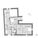 Rekonstrukce vesnického domu, která voní modřínovým dřevem. Zdroj: Projekční a architektonická kancelář Josef ČERNÝ