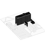 Axonometrie. Zdroj: STUDIO ATRIUM ARCHITEKTI