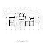 Půdorysné řešení. Zdroj: Studio sebastian nagy | architects