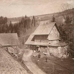 Janatův mlýn, rok 1913. Foto: archiv NPÚ a fotogalerie vybraných objektů k možné návštěvě v rámci Dnů lidové architektury