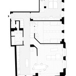 Půdorys po rekonstrukci. Zdroj: Studio SENAA architekti s.r.o.