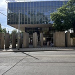 Pohled z ulice Všehradská. Zdroj: Ing. arch. Josef Matyska Pohled z ulice Všehradská. Zdroj: Ing. arch. Josef Matyska