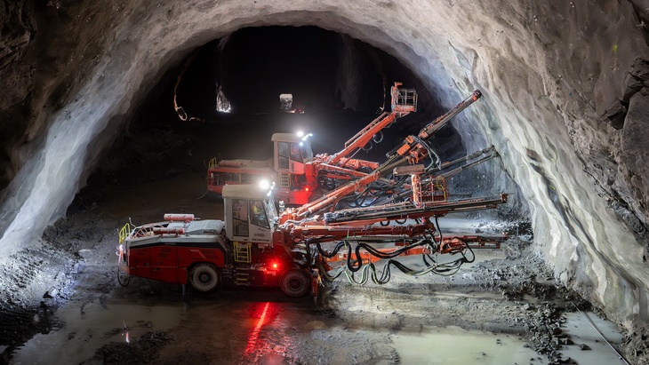Dcera Metrostavu dokončuje v Norsku obří podzemní úložiště. Foto: Metrostav Dcera Metrostavu dokončuje v Norsku obří podzemní úložiště. Foto: Metrostav