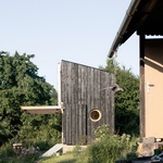 Zahradní pavilon – Boční pohled. Foto: Alex Shoots Buildings Zahradní pavilon – Boční pohled. Foto: Alex Shoots Buildings