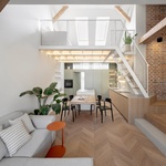 Soukromý interiér – propojený prostor / Na půdě, autor: Jana Stachová, Boq architekti, Foto: MgA. Tomáš Dittrich