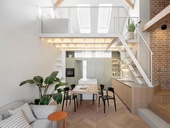 Soukromý interiér – propojený prostor / Na půdě, autor: Jana Stachová, Boq architekti, Foto: MgA. Tomáš Dittrich