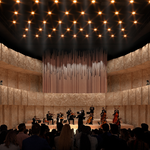 Vltavská filharmonie v Praze, komorní sál, vizualizace Bjarke Ingels Group (BIG)