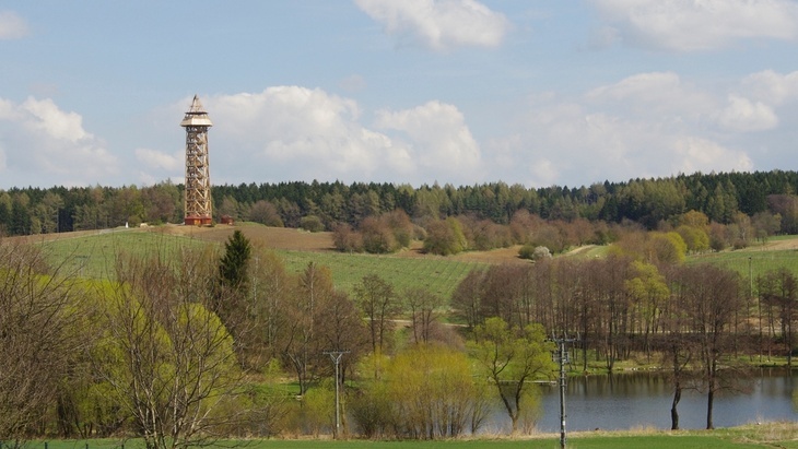 Rozhledna Bohdanka, zdroj: webová prezentace obce Bohdaneč, www.obecbohdanec.cz