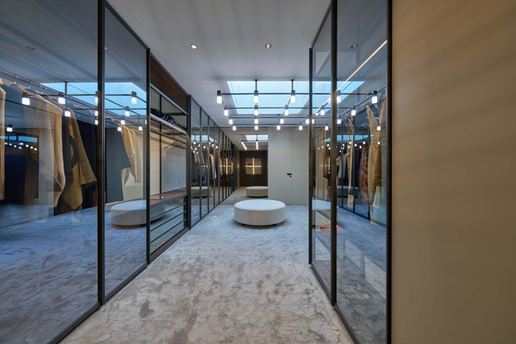 Soukromý interiér – propojený prostor / Vila nad městem, Jan Kyzlink, Zbyšek Sikora, Petr Pospíšil, Vladimíra Olivová, Ondřej Drozd, Michal Murárik, KYZLINK ARCHITECTS, Foto: KIVA Photography