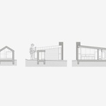 Pohled jihozápadní a severovýchodní. Zdroj: Ateliér Anna Koukolová architekti